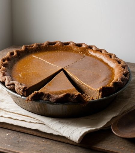 Country Molasses Pie recipe image