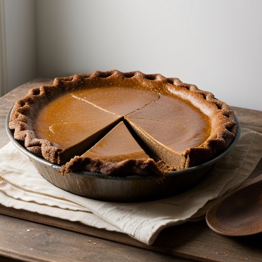 Country Molasses Pie recipe image