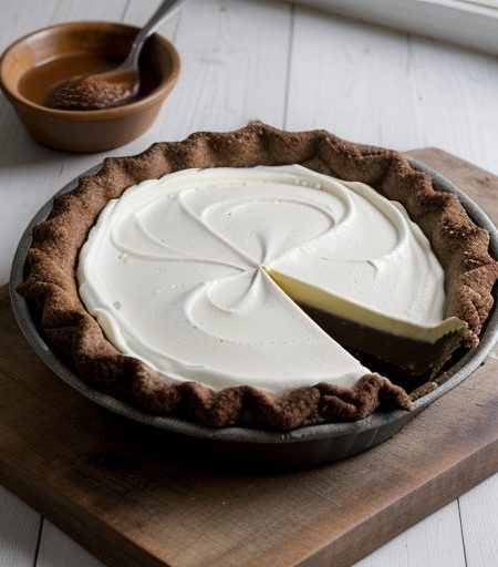 Country Molasses Pie recipe image