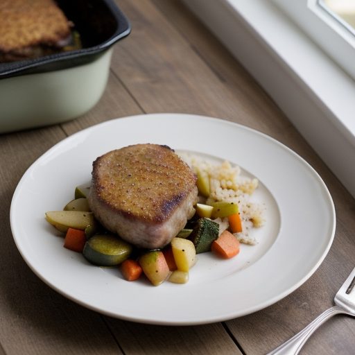Country Pork Chop Casserole recipe image