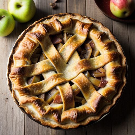 Country Style Ham Apple Pie recipe image