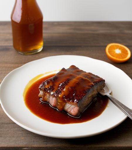 Country Style Spareribs With Orange Honey Glaze recipe image