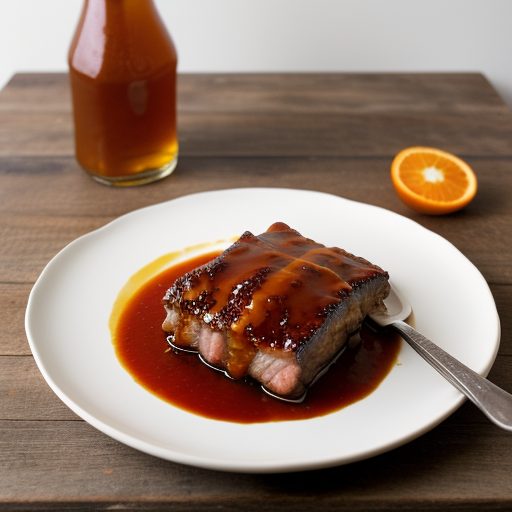 Country Style Spareribs With Orange Honey Glaze recipe image