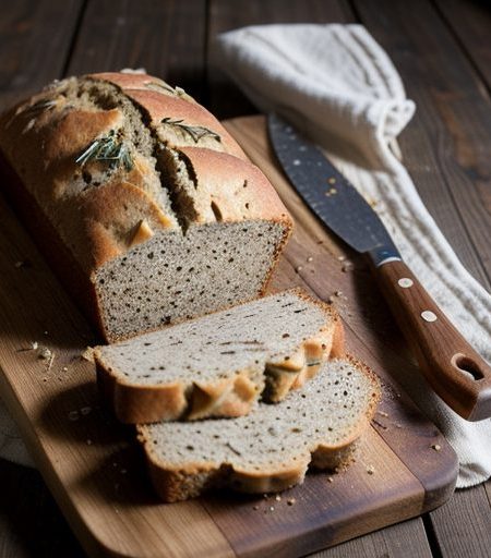 Country Style Walnut and Rosemary Bread - Bon Appetit recipe image