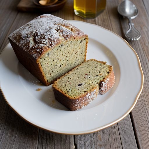 Courgette, Honey and Yoghurt Loaf recipe image