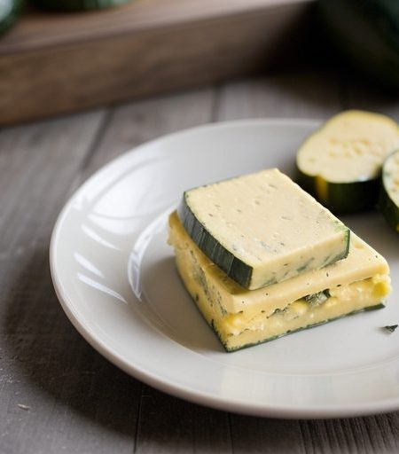 Courgettes With Tarragon & Cheese recipe image