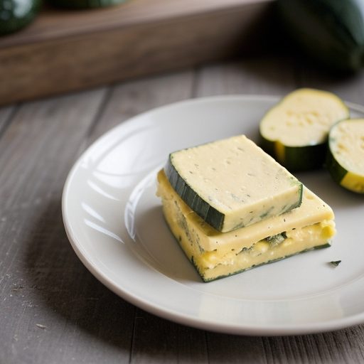 Courgettes With Tarragon & Cheese recipe image