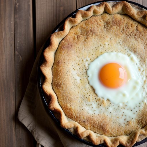 Courtyard Sour Cream-Raisin Pie recipe image