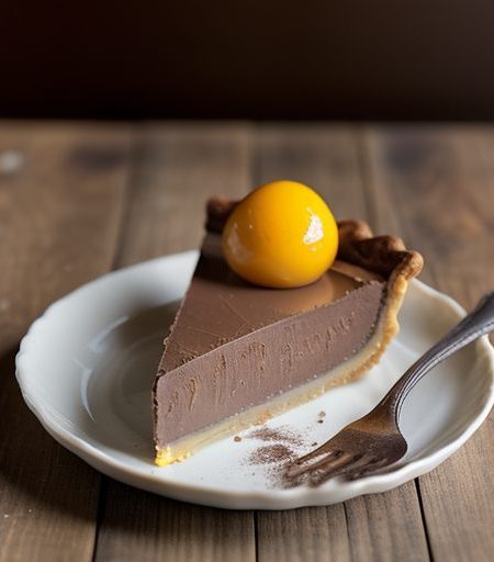 Courvoisier French Silk Chocolate Pie recipe image