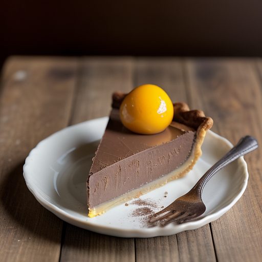Courvoisier French Silk Chocolate Pie recipe image