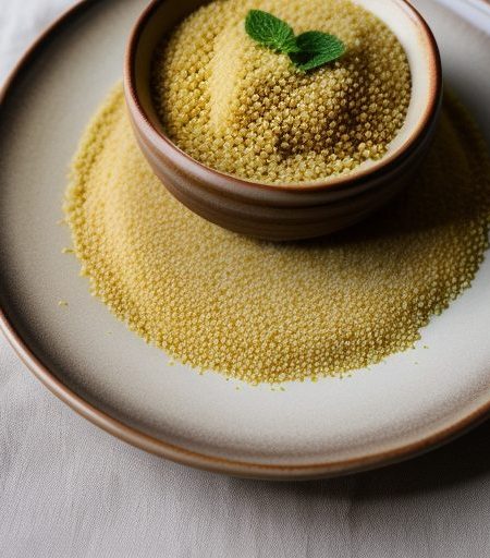 Couscous Custard recipe image