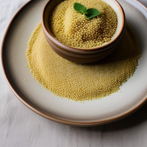 Couscous Custard recipe image