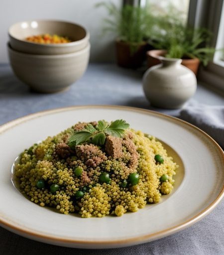 Couscous & Ground Turkey recipe image