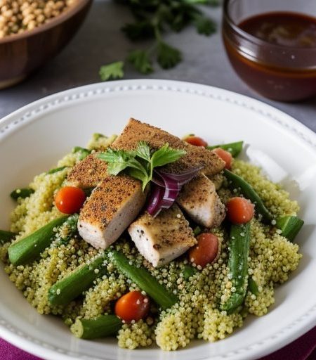 Couscous Salad With Chicken recipe image