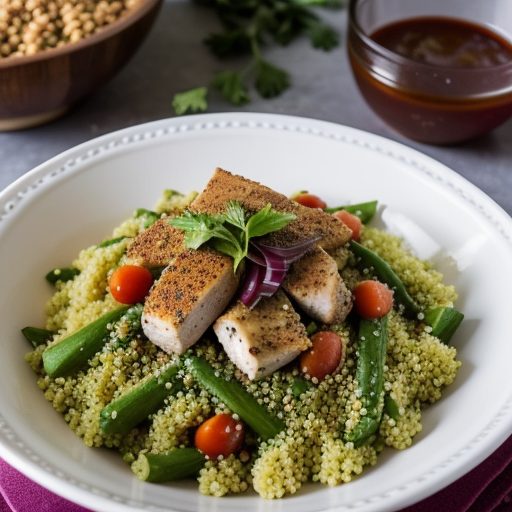 Couscous Salad With Chicken recipe image