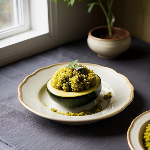 Couscous-Stuffed Zucchini recipe image