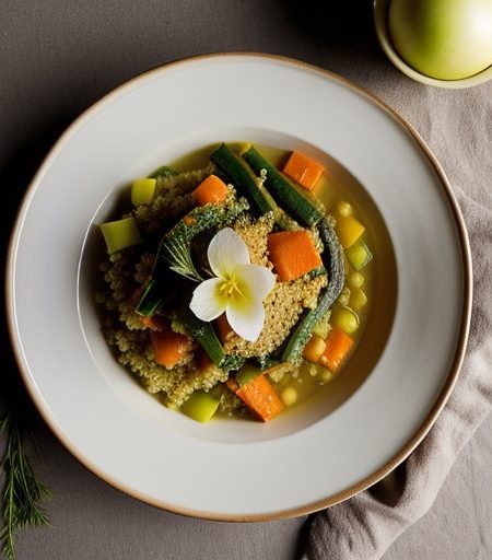 Couscous With Seven Vegetables recipe image