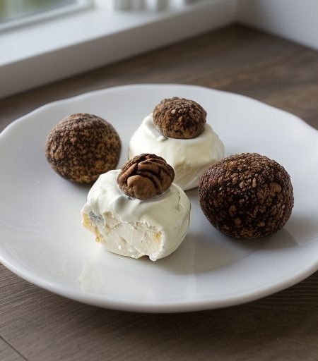 Coventry, Harlequin, Holiday, Fruit & Nut Cheese Balls recipe image