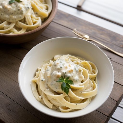 Crab Alfredo Sauce recipe image