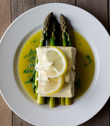 Crab & Asparagus Dijonnaise recipe image
