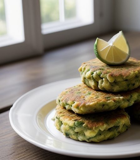 Crab & Avocado Fritters recipe image