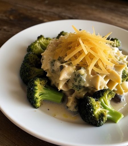 Crab Broccoli Casserole recipe image