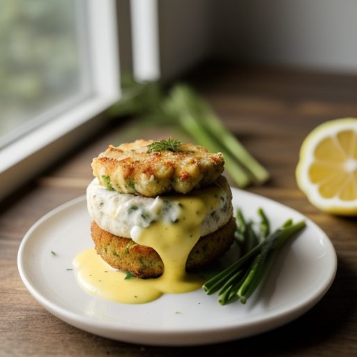 Crab Cakes With Pasilla Chili Aioli recipe image