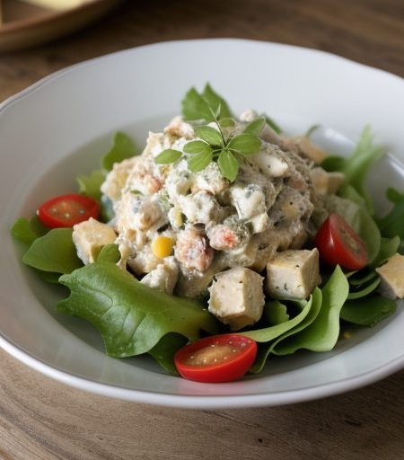 Crab & Cheese Salad recipe image