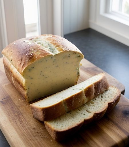 Crab & Cheese Stuffed Bread recipe image