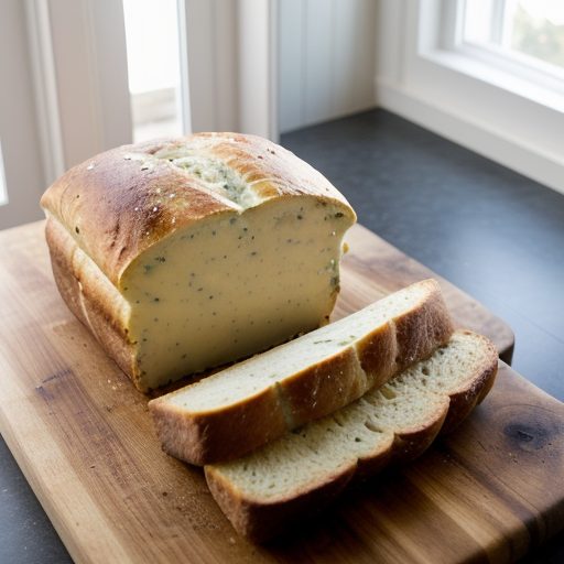 Crab & Cheese Stuffed Bread recipe image