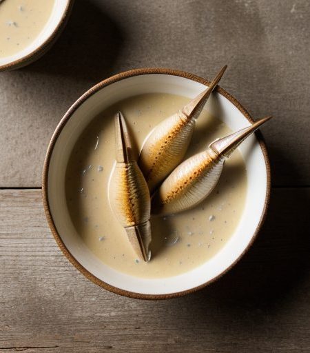 Crab Claws in a Champagne Vanilla Sauce recipe image