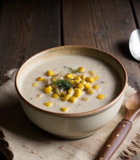 Crab & Corn Chowder recipe image