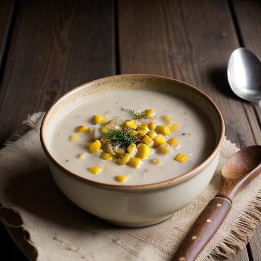 Crab & Corn Chowder recipe image