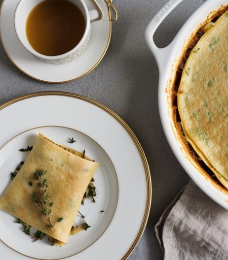 Crab Crepes en Casserole recipe image
