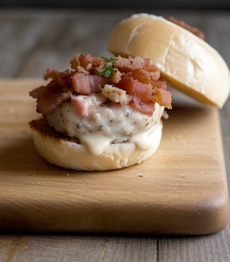 Crab Meat Bacon Rolls recipe image
