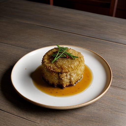 Crab Meat Lion's Head From Shanghai recipe image