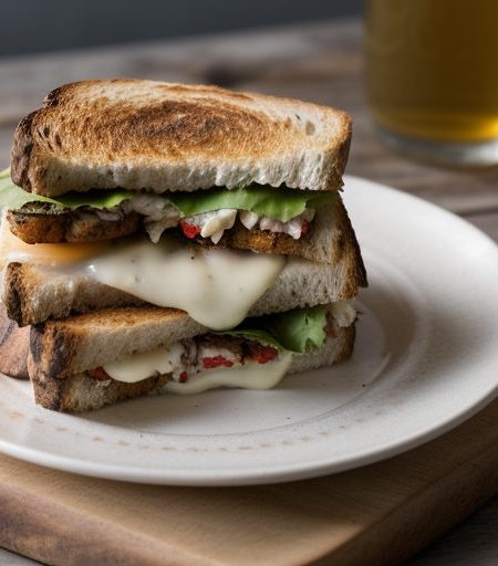 Crab Melt Sandwich recipe image
