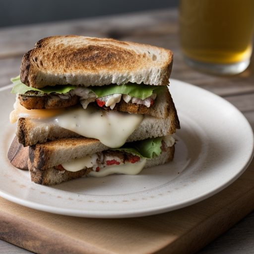 Crab Melt Sandwich recipe image