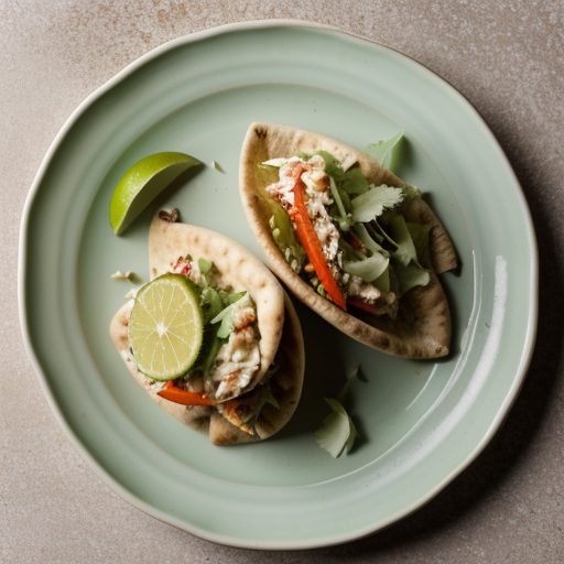 Crab Pitas recipe image