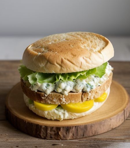 Crab Salad Sandwiches recipe image