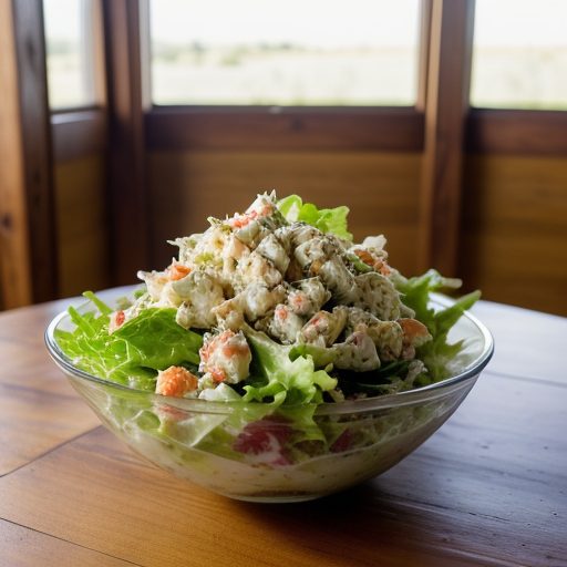 Crab Salad W/2 Dressings recipe image