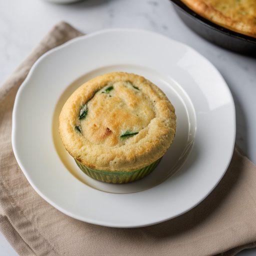Crab Souffle With Green Peppers recipe image