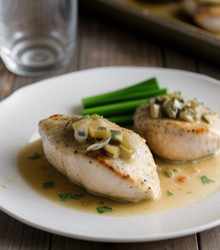 Crab Stuffed Chicken Breasts recipe image