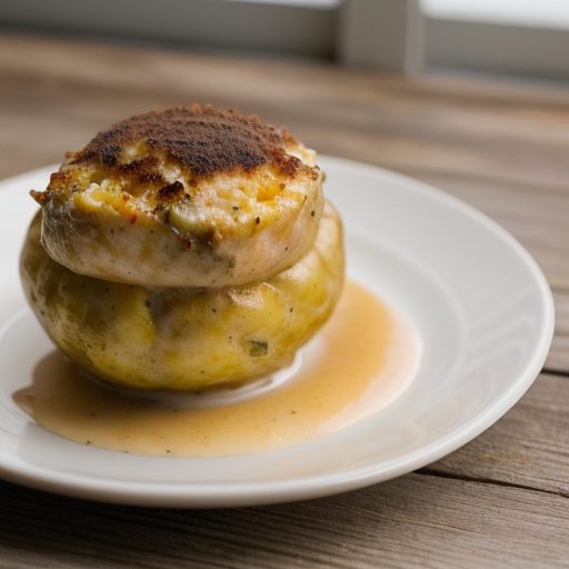Crab Stuffed Idaho Potatoes recipe image