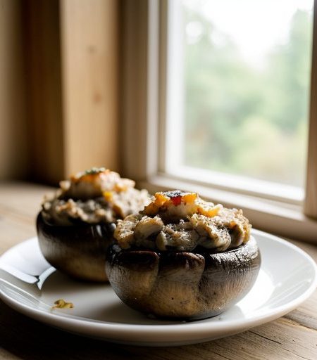 Crab Stuffed Mushrooms # 2 recipe image