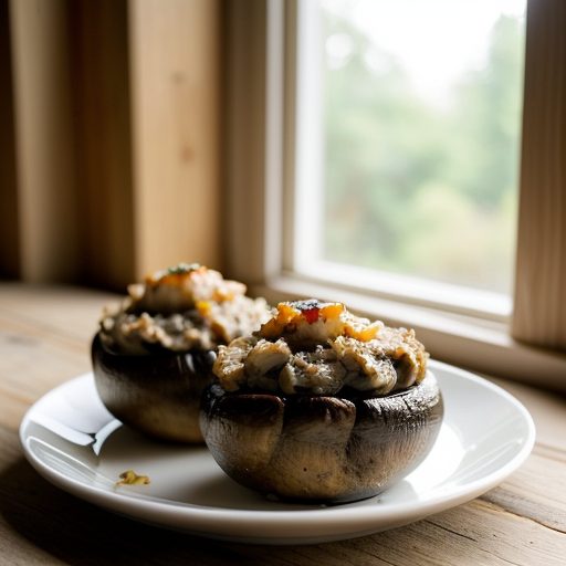 Crab Stuffed Mushrooms # 2 recipe image