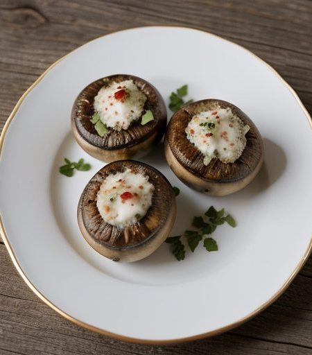 Crab Stuffed Mushrooms recipe image