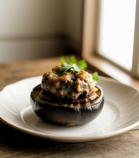 Crab Stuffed Mushrooms recipe image