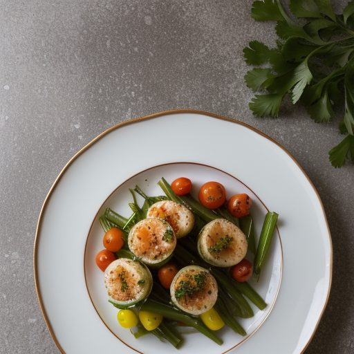 Crab Stuffed Prawns With Tomato Butter recipe image