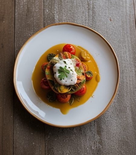Crab-Stuffed Tomatoes recipe image